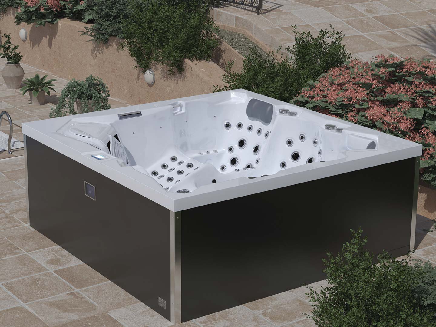 Outdoor whirlpool Infinitas MB500 - 5 places - 143 jets