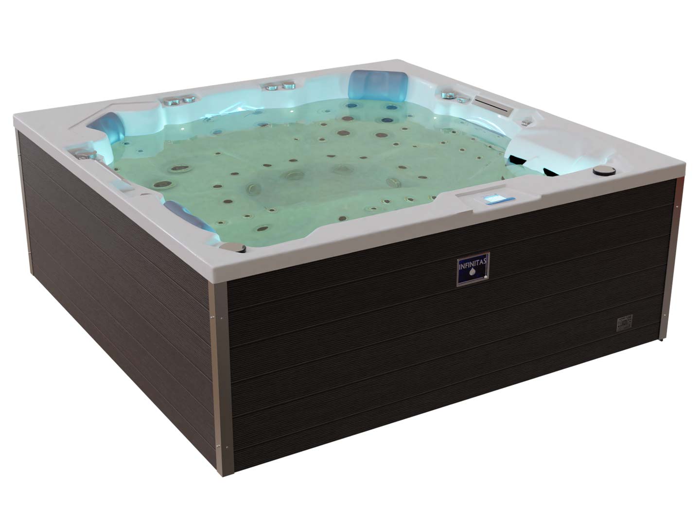 Outdoor Whirlpool Infinitas MB600 - 6 persons - 113 jets