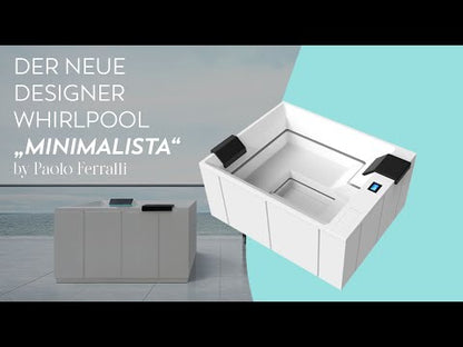 Whirlpool Paolo Ferralli Minimalista 4 Personen - 3 Pumpen